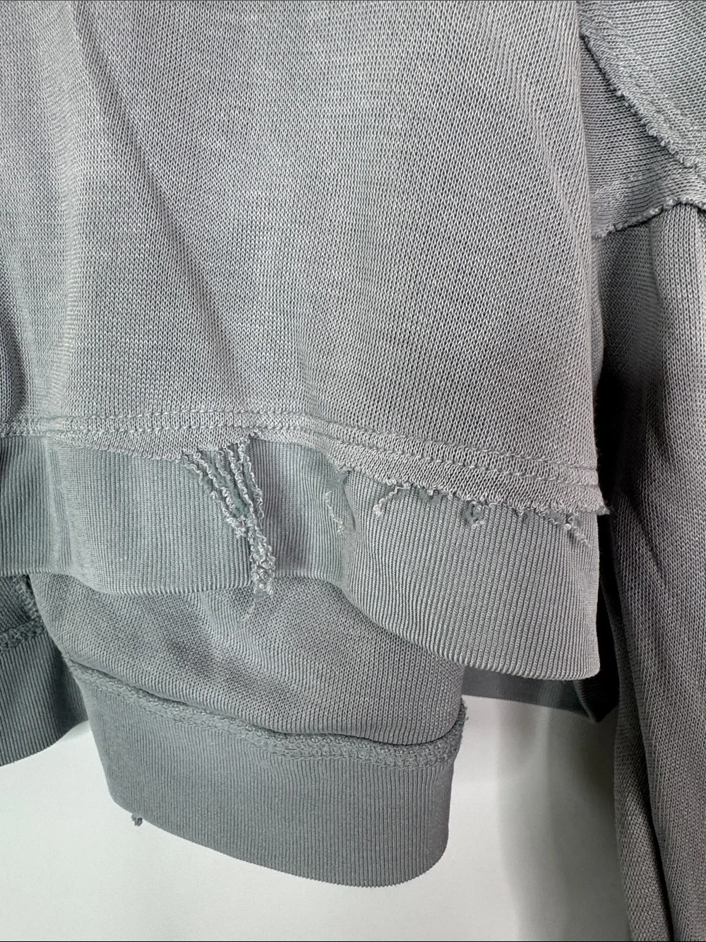 Free People Movement Scorpio Aries Pullover Gray Cropped Hoodie Size XS